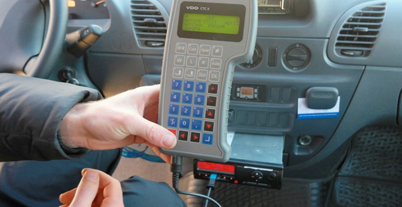 замена блока тахографа